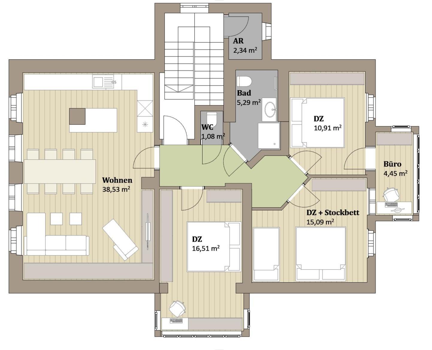 Appartamento Rosa Wohnen & Office In Traditionell Ausseer Baukultur